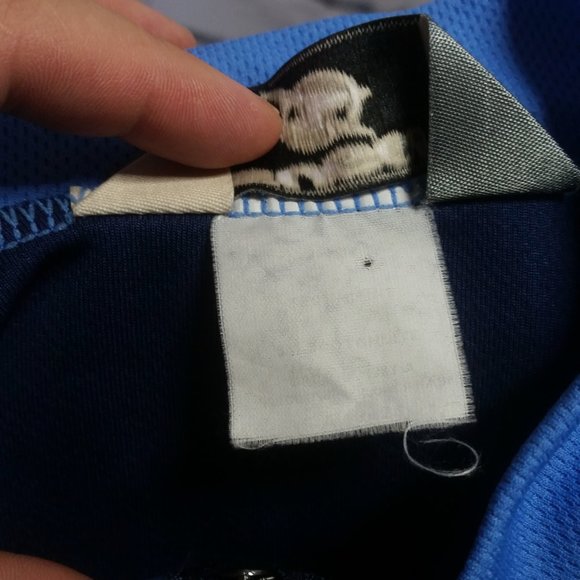 Cycling Biking Jersey S/S 1/4 Zip Navy Colorblock - Picture 4 of 6